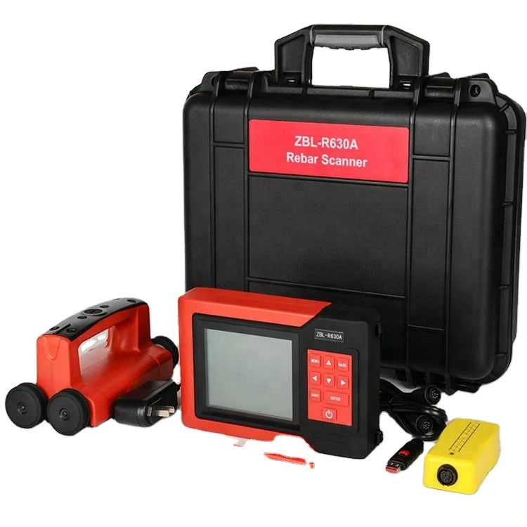 

Сканер арматуры бетона Портативный сканер арматуры Локатор арматуры бетона ZBL-R630A