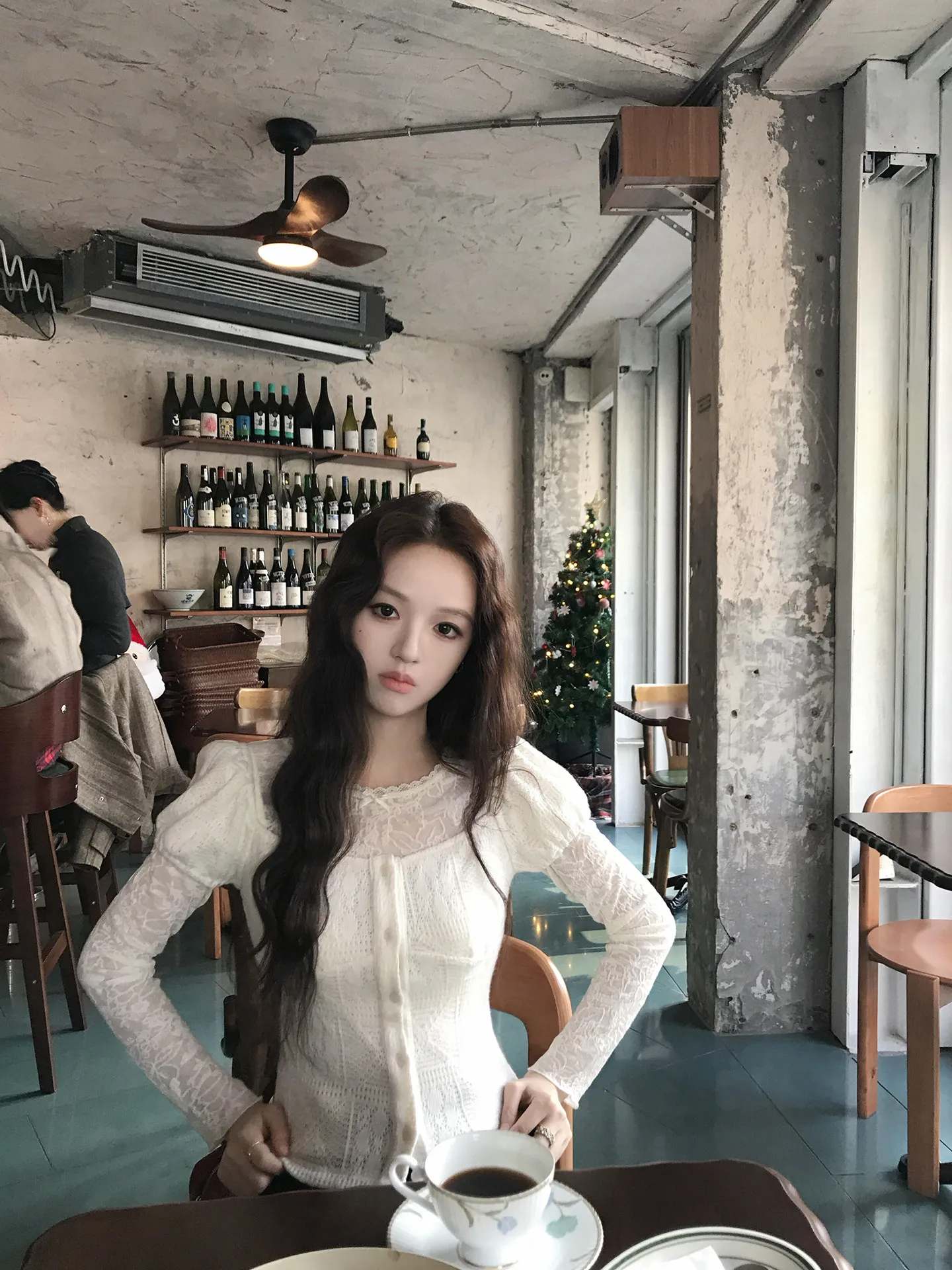 

Комплект из двух предметов: облегающий топ с кружевными вставками и пышной юбкой, новая весенняя коллекция, базовый слой, для повседневной носки