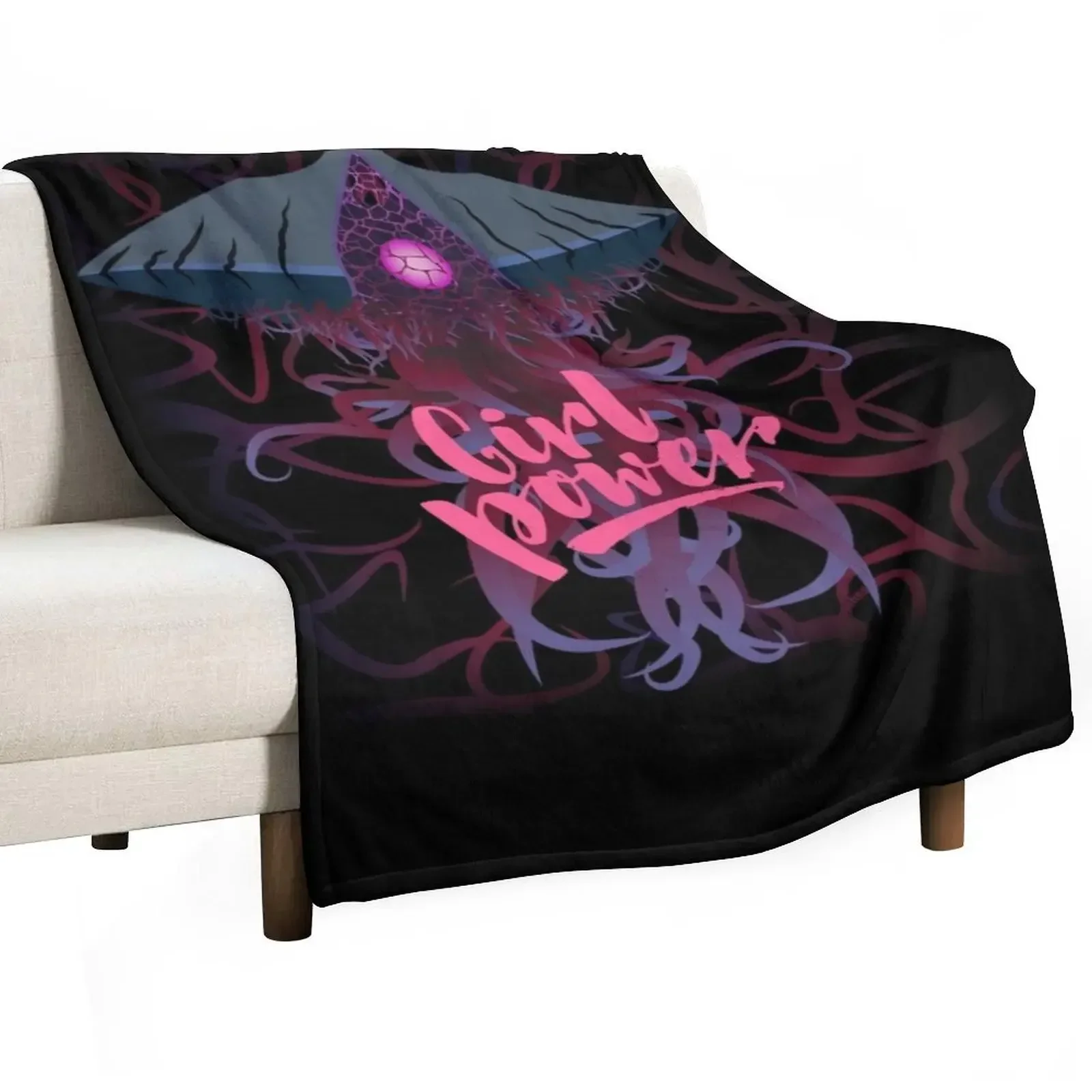 

Emrakul Girl Power Throw Blanket christmas decoration Hair Blankets