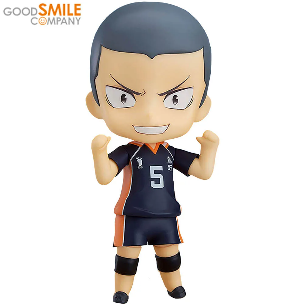 

Оригинальная хорошая улыбка Nendoroid 945A Haikyuu! Фигурка Tanaka Ryuunosuke Gsc 10 см, Коллекционная модель игрушки