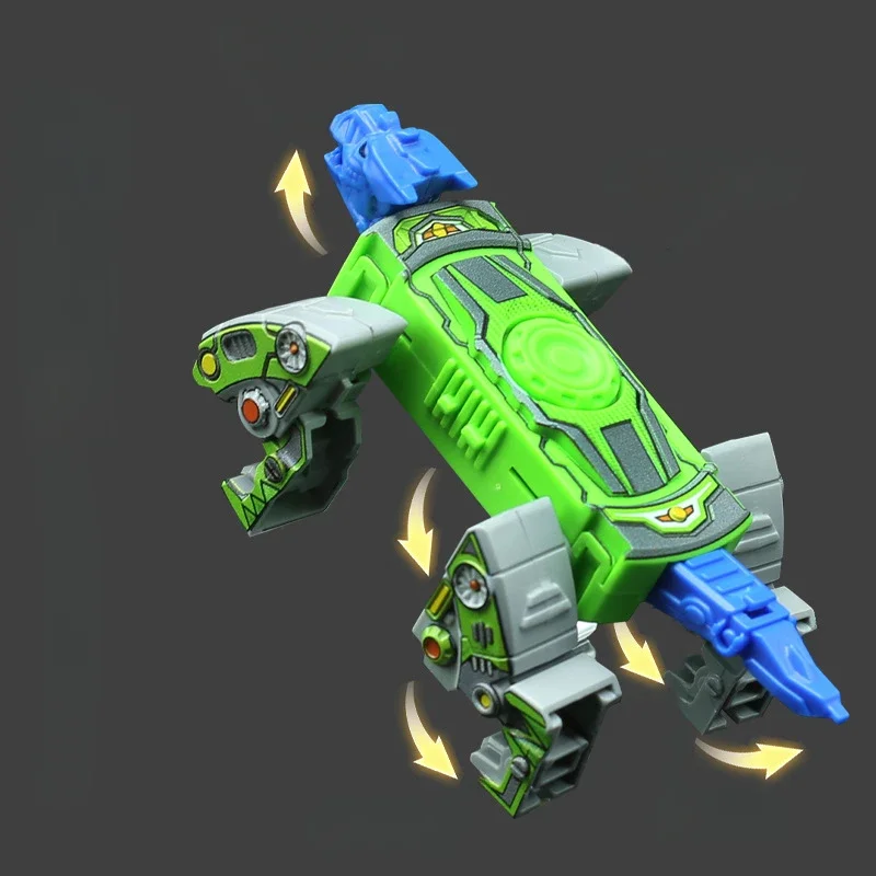 Nieuwe Creatieve Getransformeerde Fidget Spinner Dinosaurus Winkelwagen Volwassen Fidget Speelgoed EDC Kantoor Stress Relief Speelgoed Plastic Hand Spinner Geschenken