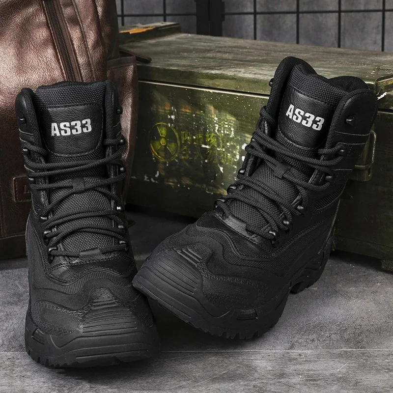 Męski męski buty taktyczne buty górskie na świeżym powietrzu dla mężczyzn antypoślizgowy but do walki na pustyni