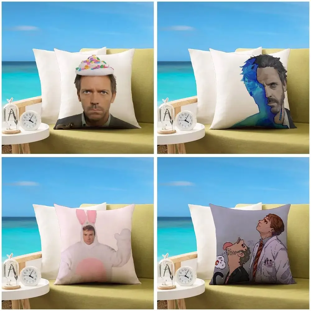 House MD Pillow Case Sofa And Living Room Decorative Cushion Covers Dust-proof And Mite-proof Invisible Zipper