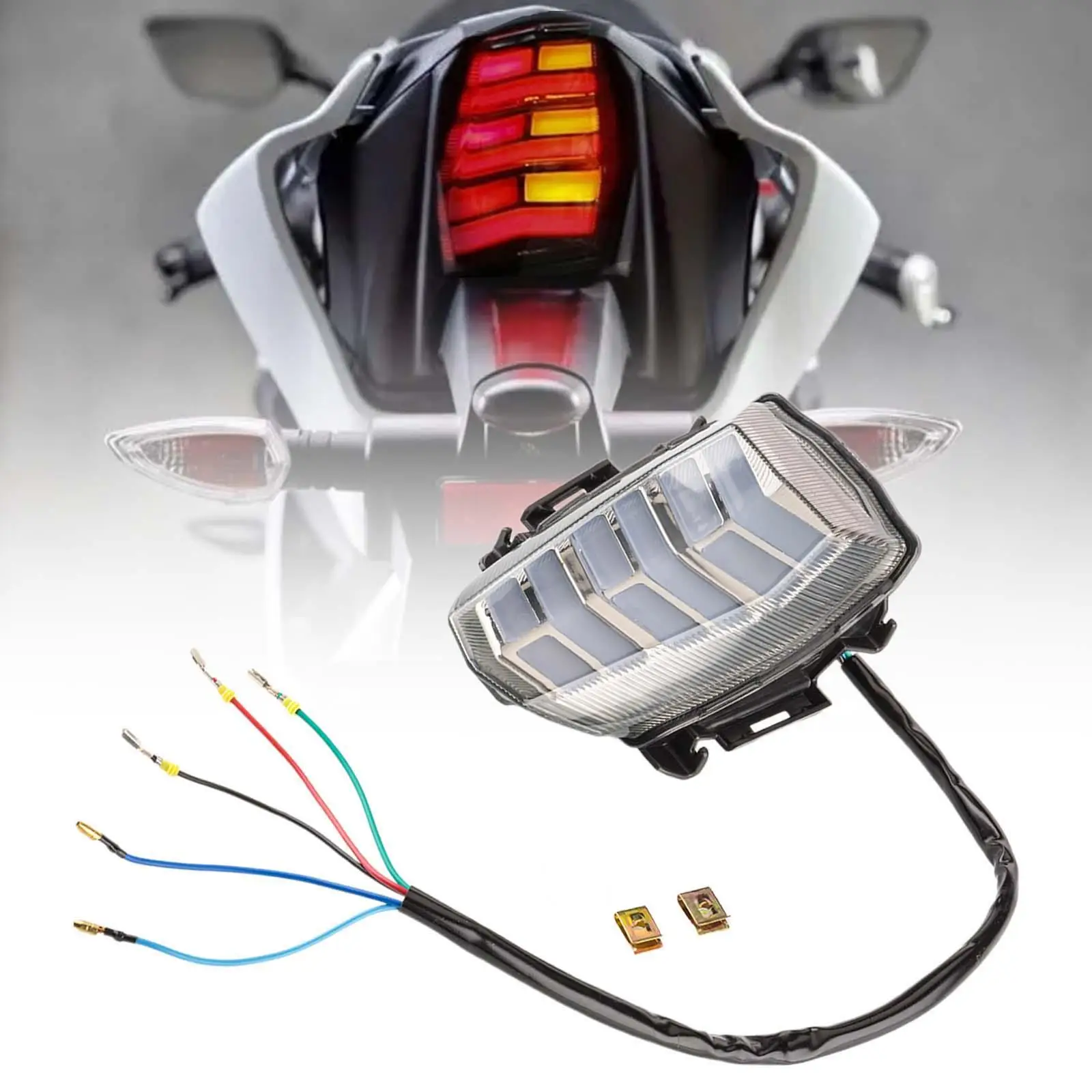 

LED Taillight Integrated Turn Signal Repair DIY for Yamaha R15 V3-v4