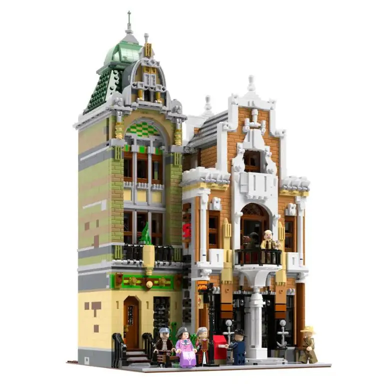 10203 Architectural Street View Series Science Museum Bricks Modular Lighthouse Claus Toys Building Block Assembly Toys Gift