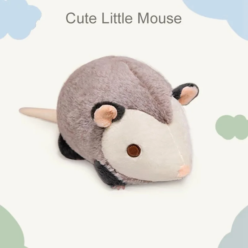 

HighQuality 30cm Cute Mouse Plush Toy Soft Stuffed Animal Christmas Thanksgiving Gift