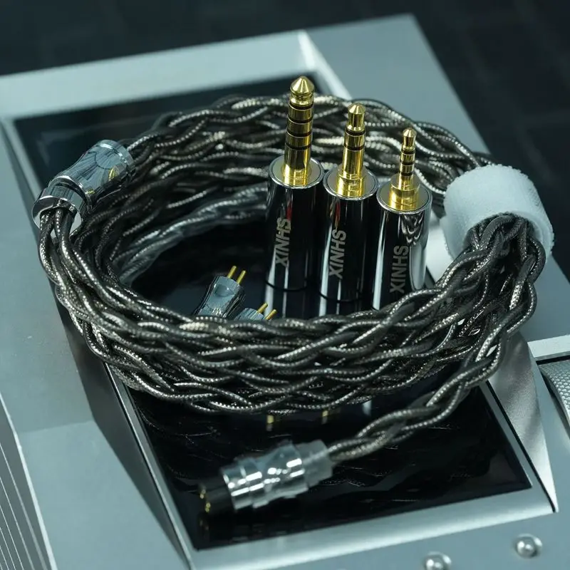 XINHS-123 Shadow Warrior 3-in-1 modulares Kabel, abnehmbarer Stecker, austauschbares HiFi-Upgrade-Kabel passend für HIMALAYA F1 Pro – Detail 1