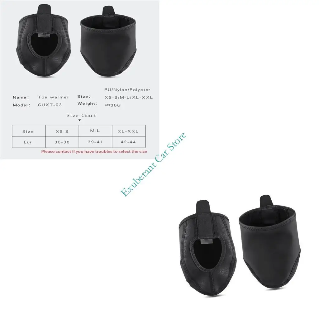 

H3CE Water Resistant Bicycles Shoe Covers Protectors Half Toe For Cyclists