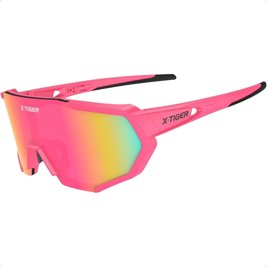 

XTIGER Polarized Sports Sunglasses for Men Women Cycling Glasses Baseball Running Fishing MTB Sunglasses UV400