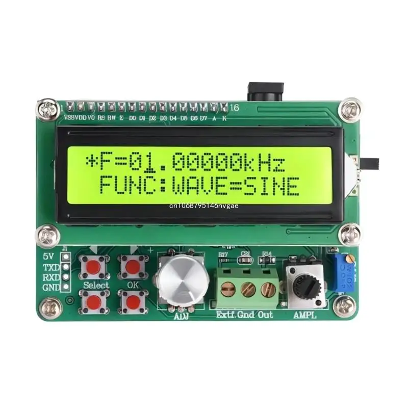 DDS Function Generator Module LCD Screen Sine Square Triangular New Dropship