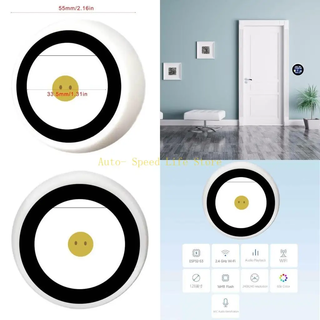 

02DA DeepSeek AIs Voice Chats Robot Programmable ESP32S3 Board High Brightness LCD Screen and Connectivitys Option