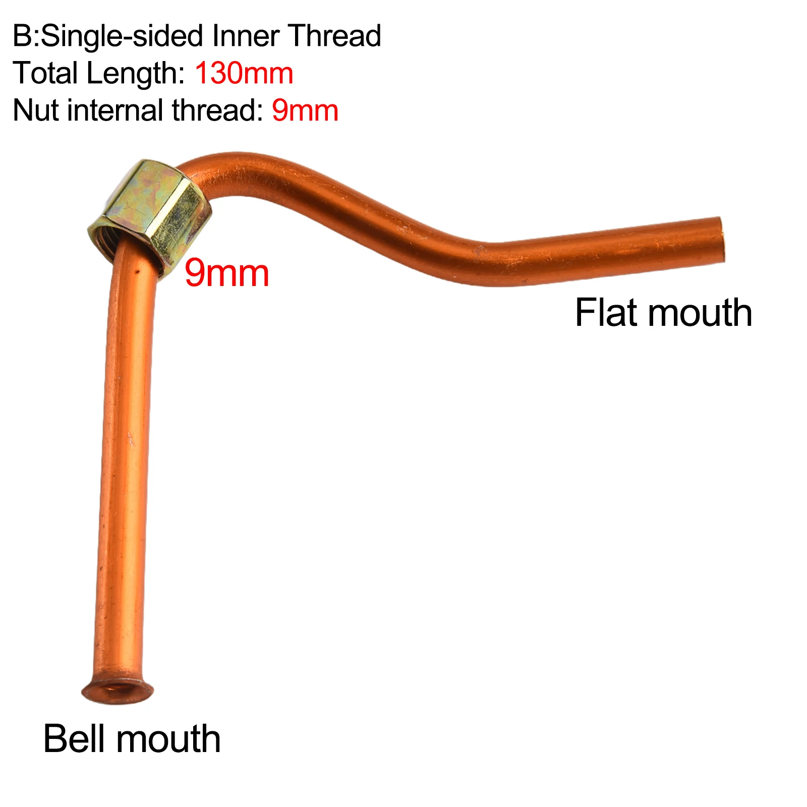 Aluminum Exhaust Pipe Air Compressor Pump Pipe Air Compressor Repair High-quality Aluminum Material Improved Performance
