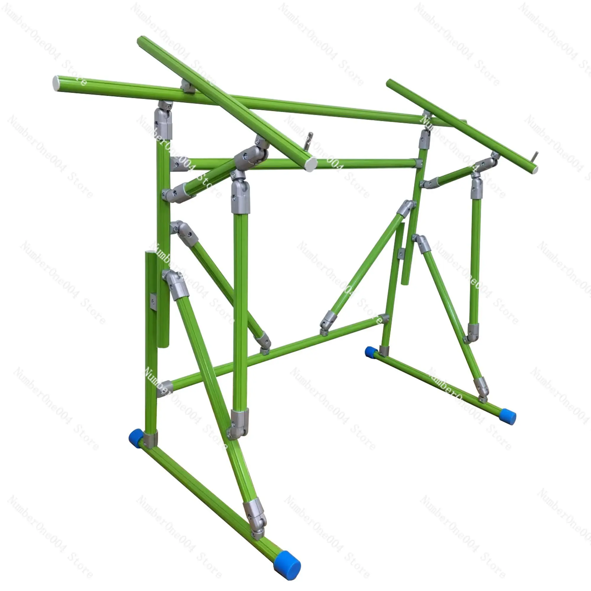 Cross Stitch Stand Heavy Duty Floor Stand Aluminum Alloy for Embroidery (Self Installation)