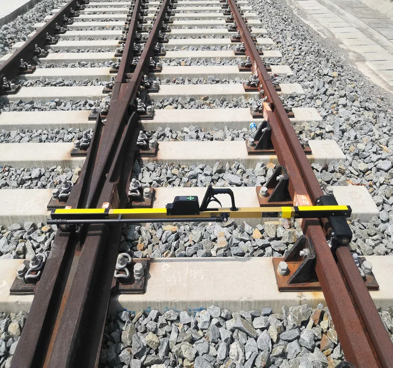 Rail Track Gauge Inspection Instrument Digital Track Gauge for Measuring Railway