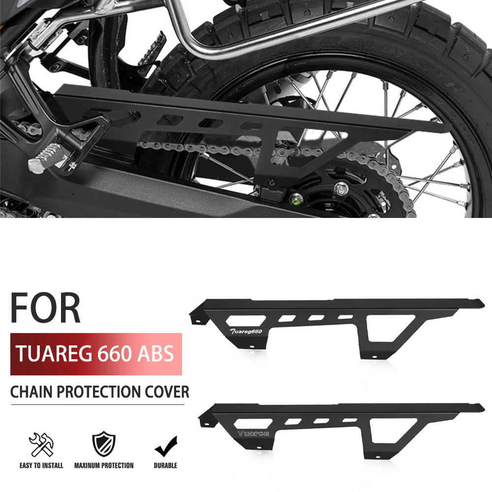 

For Aprilia Tuareg 660 ABS 2022 2023 2024 Tuareg660 ABS Motorcycle Accessories Sprocket Belt Chain Guard Guide Cover Protections