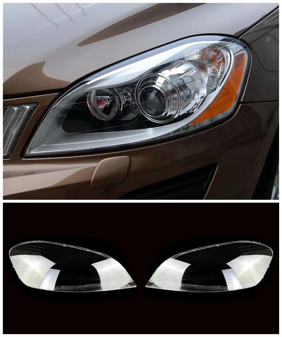 

Car headlight transparent lamp housing mask for Volvo XC60 2009-2013 XC60 plexiglass lamp housing mask