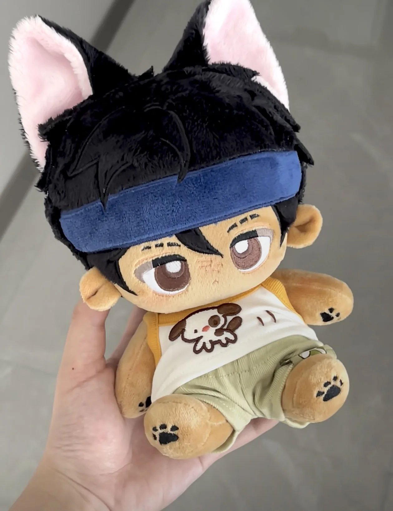 Stuffed 20CM Game Identity V Ganji Gupta Batter Doll Toys Plushie Gift Mascot Ornament Desk Decor Toys Birthday Present