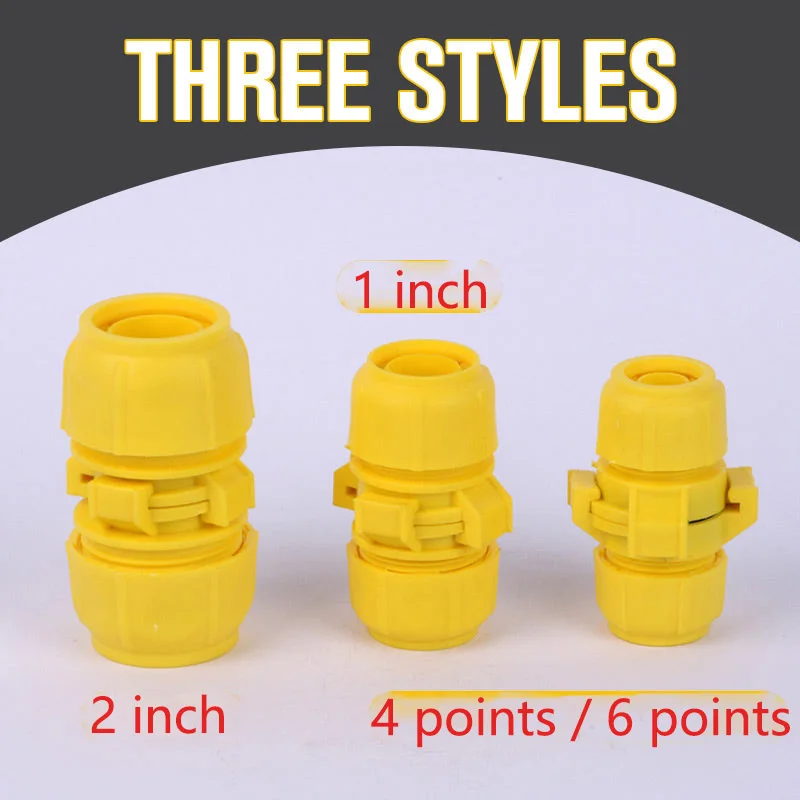 Snelle Grab Gesp Waterleiding Connector Waterleiding Reparatie Tuin Watering Slang Abs Snelkoppeling Pijp Accessoires