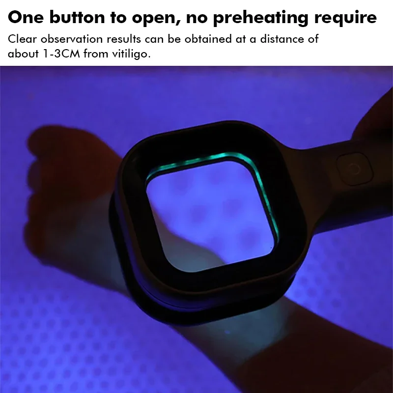 Lamp Skin Analyzer Portable Facial Salon Beauty Analyzer UV Handheld Lamp for Pet Cat and Dog Skin Detection Skin care