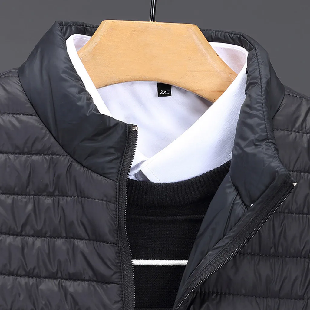 Elektrische Bauch Smart Baumwolle Daunen warmen Rücken USB Winter jacke Herren Heizung Herren mäntel Jacken Kapuze Utility Jacke