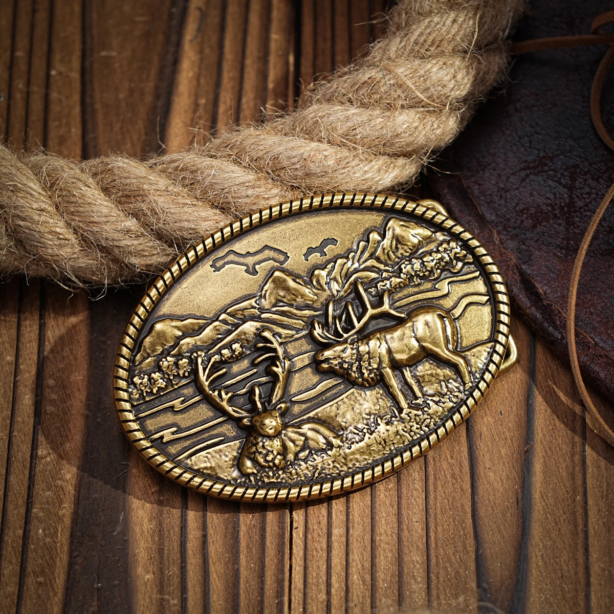 Western Cowboy gesper sabuk huruf, Aksesori pinggang modis dan unik