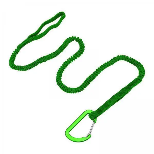 Durable Nylon Kayak Paddle Leash Adjustable Boat Tether Cord for Fishing Rod Holder and Recreational Boat Accessories