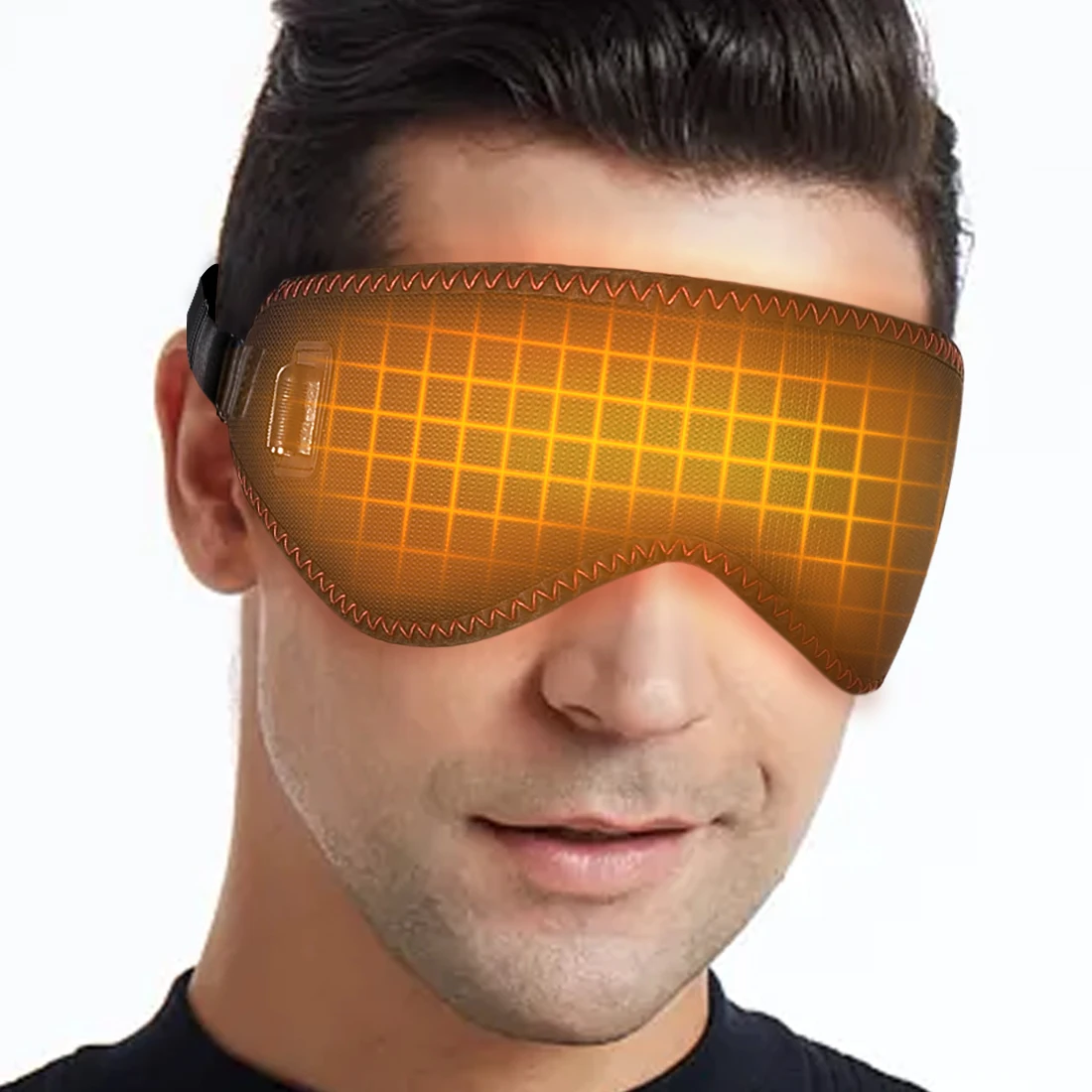 

Portable Electric Heated Eye Mask USB-Powered Thermal Therapy Dry Eye & Dark Circle Relief Sleep Aid Stress Fatigue Reduction