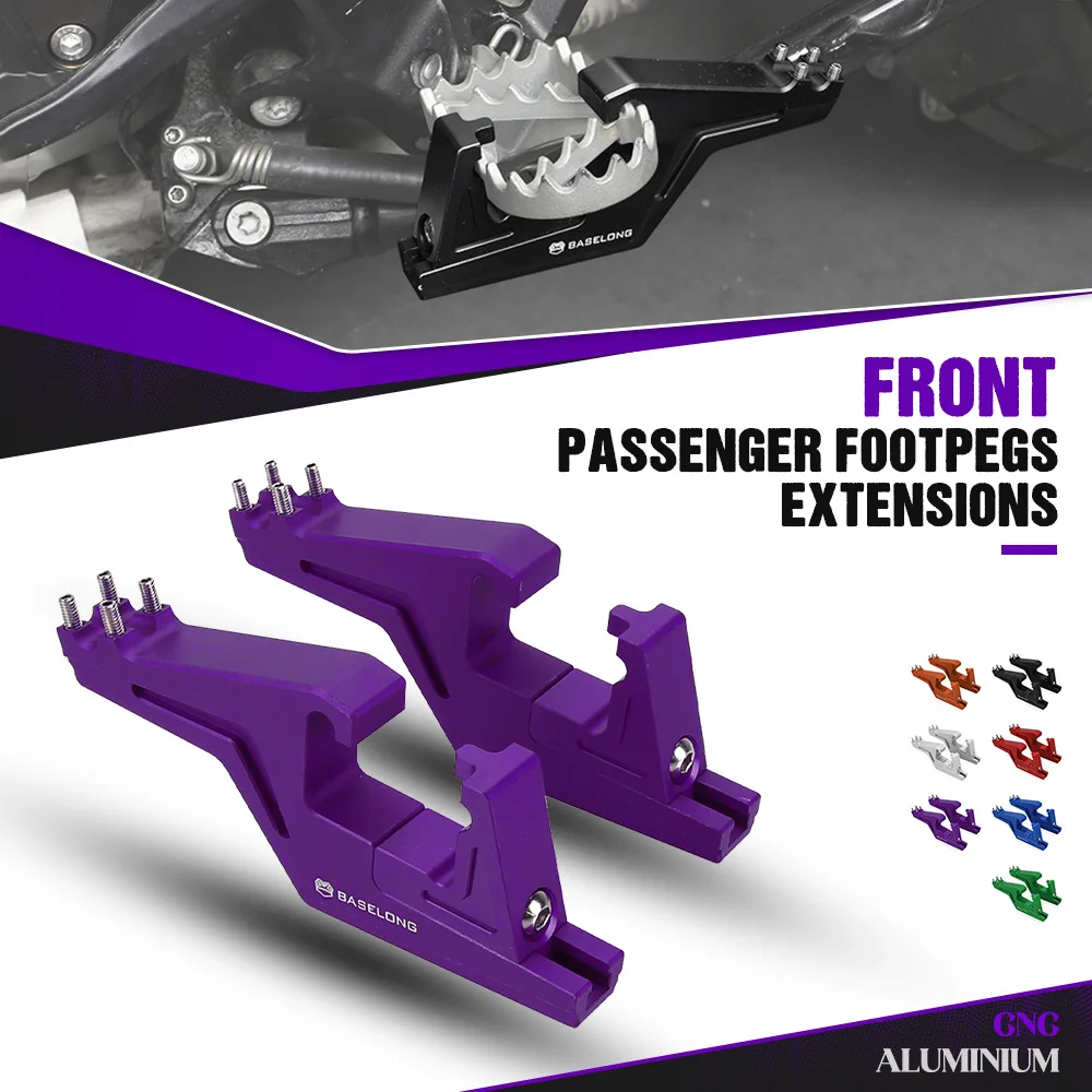 

For Husaberg FE TE 125 250 350 450 501 FE550S FX450 2009- 2022 2023 2024 2025 Passenger Foot Peg Extensions Extended Footpegs