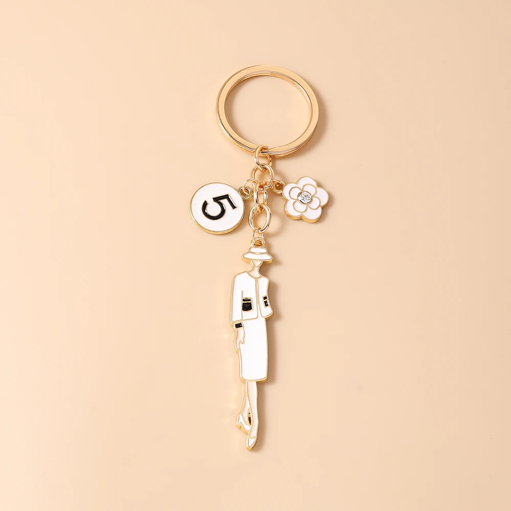 Aihua Modischer Eleganter Damen-Schlüsselanhänger, Emaille-Hut-Taschen-Schlüsselring für Mädchen, Tolles Geschenk, Rucksack-Taschenanhänger, Handgefertigter Schmuck – Detail 19
