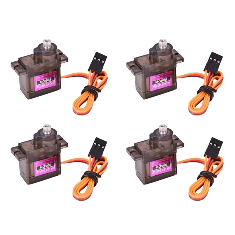 MG90S Servo 1/4/10 Pcs Metal Gear Digital 9g Servo For RC Helicopter Airplane Boat Car RC Robot