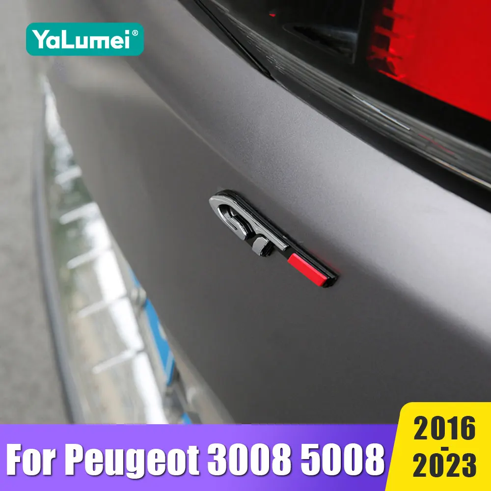 

Rear Trunk Emblem Badge Sticker For Peugeot 206 207 208 306 307 308 T9 408 508 5008 3008 4008 406 407 2008 SW CC GT Accessories