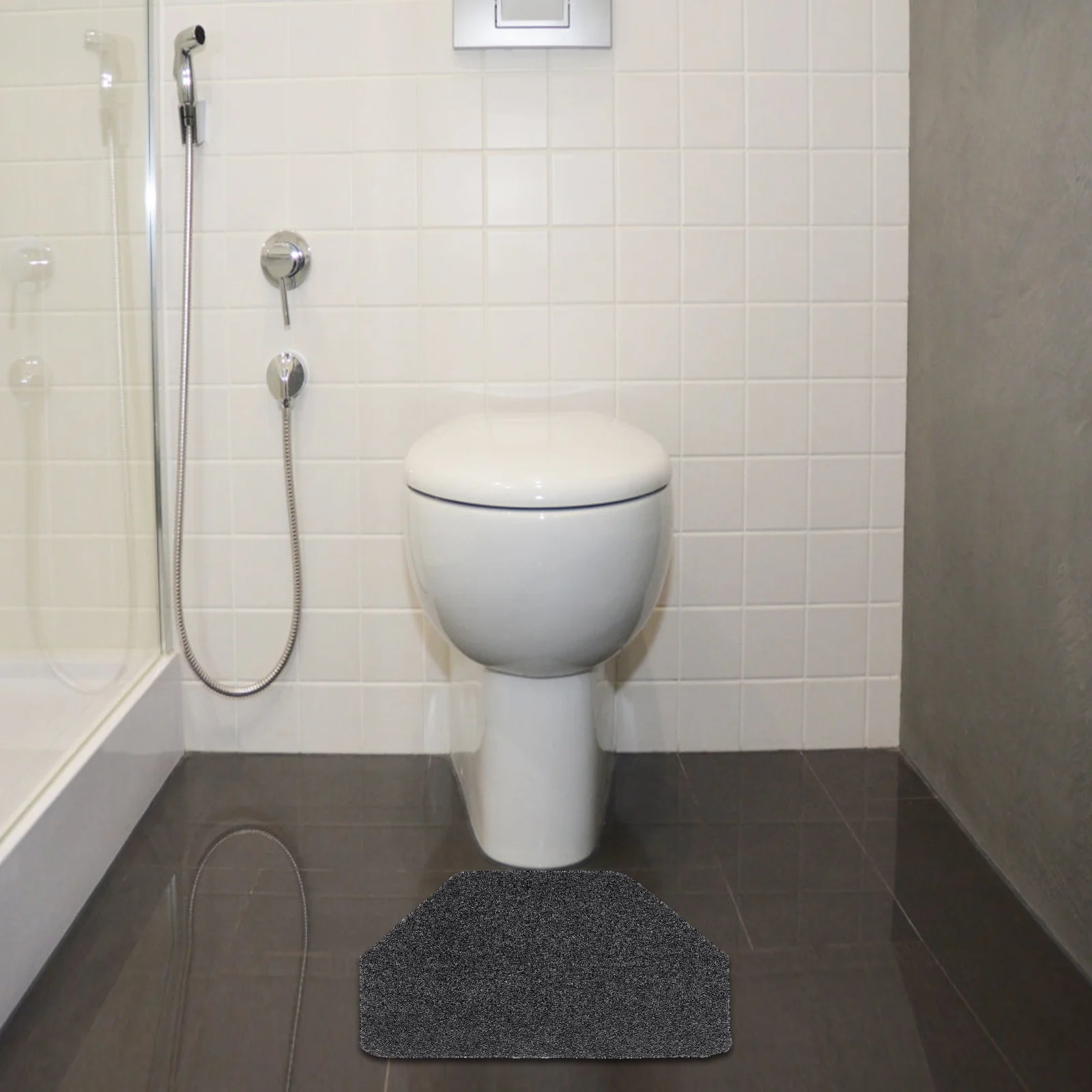 

Urinal Mat for Men Restroom Anti-Slip Absorbent Floor Protection Commercial Use Urine Catcher Splash Guard for Hotel Public