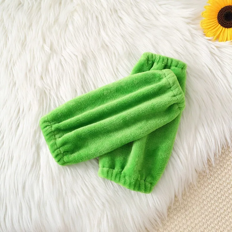 Newborn Baby Green Frog Romper Hooded Bodysuit Animal Costume Jumpsuit Onesie Toddler Warm Winter Playsuit