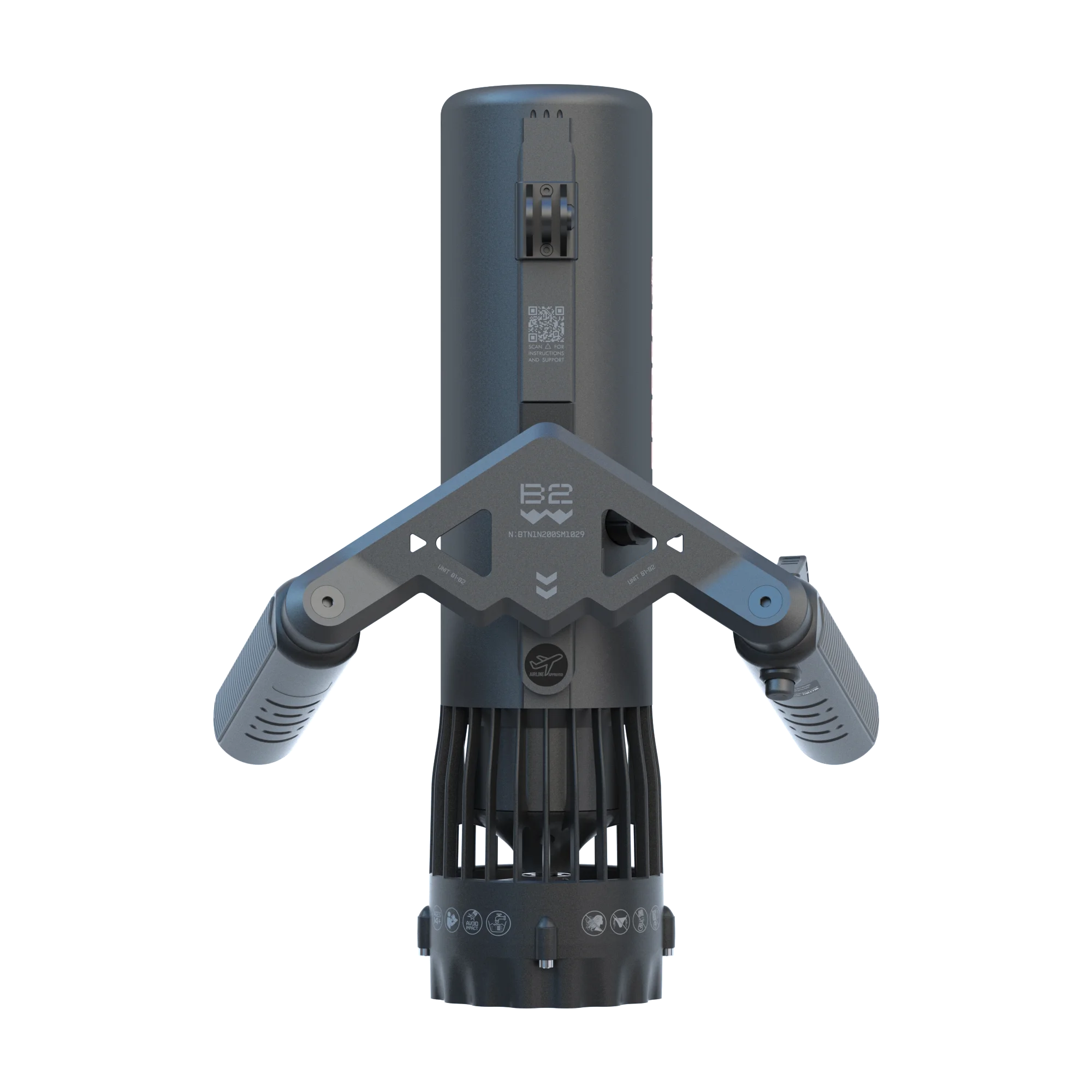 2026 Latest Design Underwater Shuttle Diving Equipment Waterproof Diving Electric Sea Underwater Water Scooter - view 3