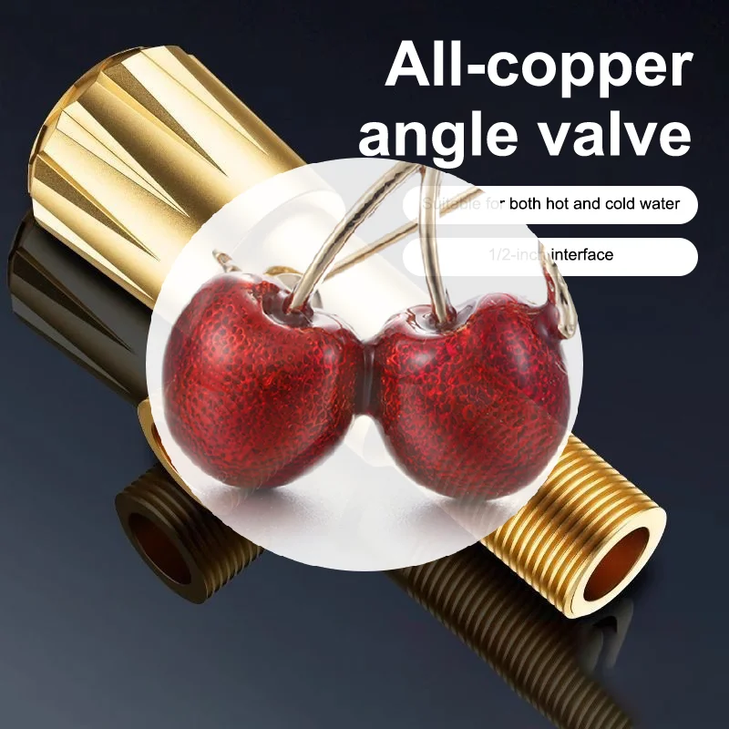 올-코퍼 앵글 밸브, 범용 온수 및 냉수 절약 밸브, 가정용 온수기 화장실 스위치, 확장형