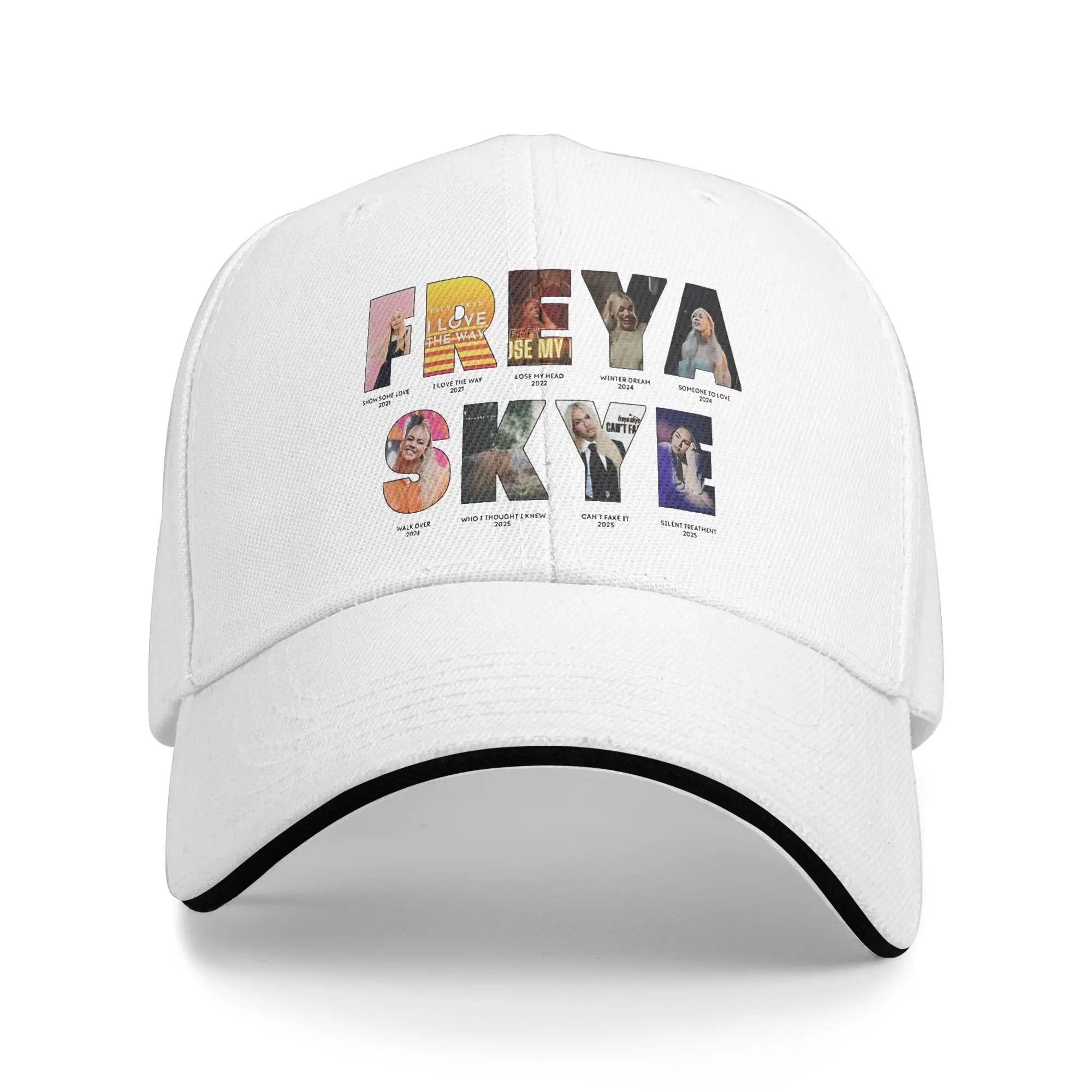 Freya Skye Musician Baseball Cap  Female Male Print Trucker Hat Summer Streetwear Hunting Camping Baseball Caps