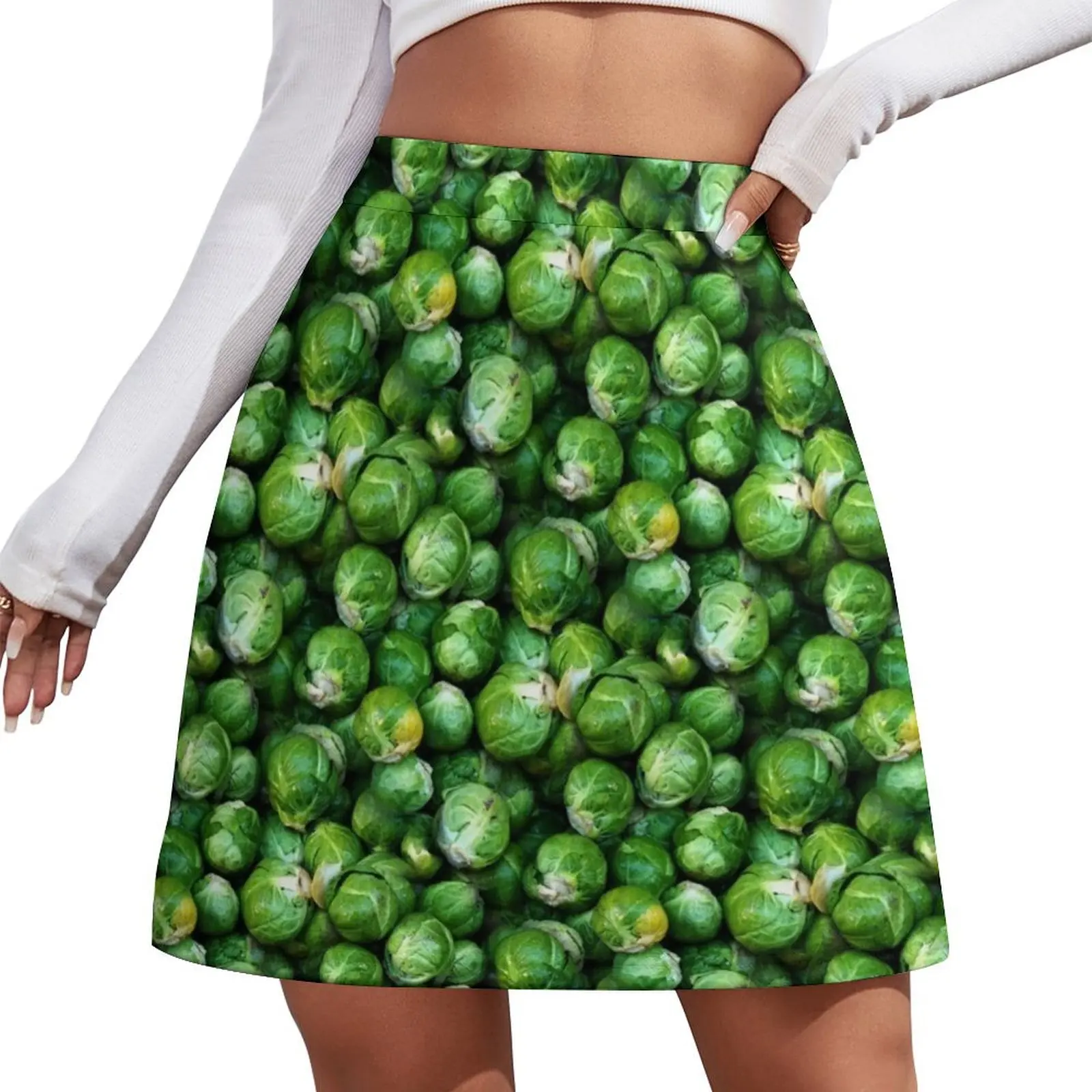 

Sprouts Forever (pattern) Mini Skirt Short skirts skirts summer 2026 woman luxury women skirts