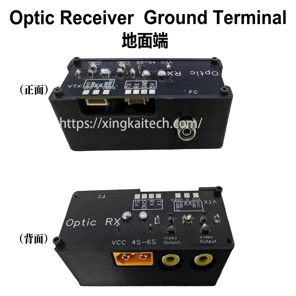

FPV Optical Fiber Video Communication Anti-Interference Equipment kit Optic Fiber Drone Parts 2km/3km/5km/10km Long Distance