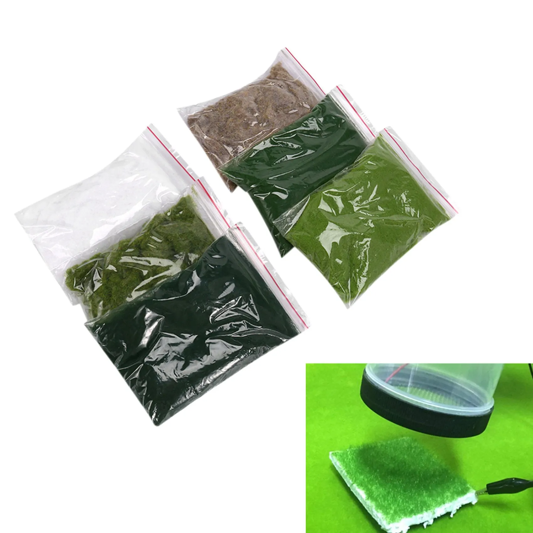 Aplikator Elektrostatik Mini Portabel / Rumput Statis / Aplikator Flock Statis Bertenaga Baterai