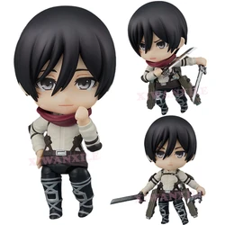 #2001 Mikasa Ackerman Attack on Titan Anime Figure Hange Zoe Shingeki no Kyojin Action Figure Erwin Smith Figure Model Doll Toys