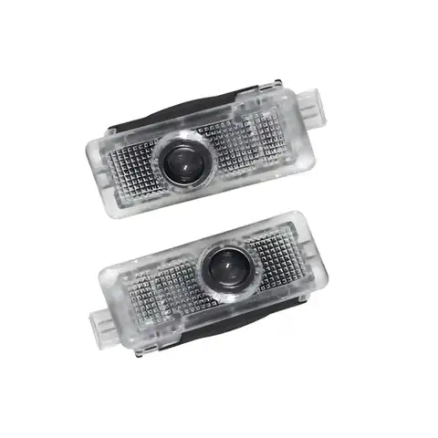 2PCS LED Car Door Projector Light For Mercedes Benz C117 W117 C205 S205 C207 A207 C218 CLA CLS Class E C Coupe amg Accessories