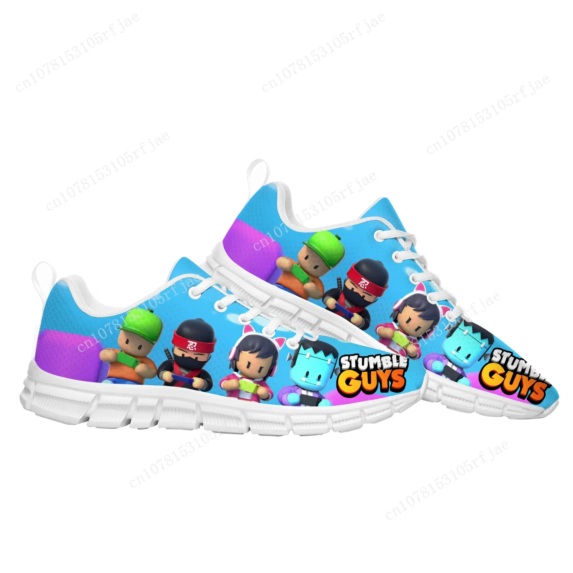 

Stumble Guys Sports Shoes High Quality Cartoon Game Mens Womens Teenager Children Sneaker Fashion Tailor Made Couple Built Shoes