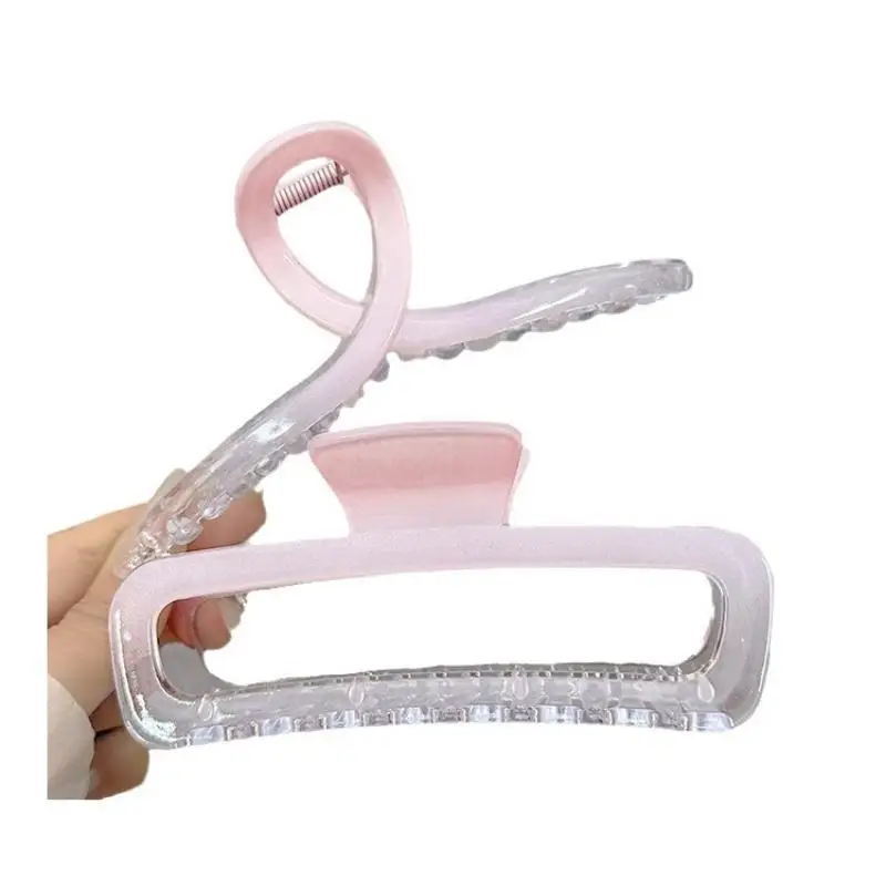 1 Stück Große Haarspange mit Farbverlauf für Damen, Elegante Haarklammer, Modische Haarspange für Mädchen, Haaraccessoires – Detail 5