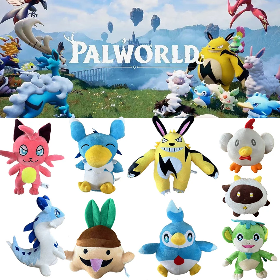 Game Doll Palworld Children Stuffed Plush Toys Cartoon Anime Throw Stuff Cotton Doll Living Room Decoration Kids Birthday Gifts