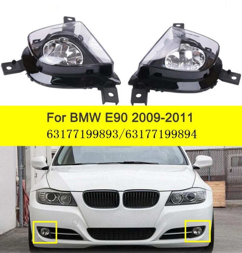 

Fog Light For BMW E90 2009 2010 2011 LED Front Bumper Fog Light 63177199893 63177199894