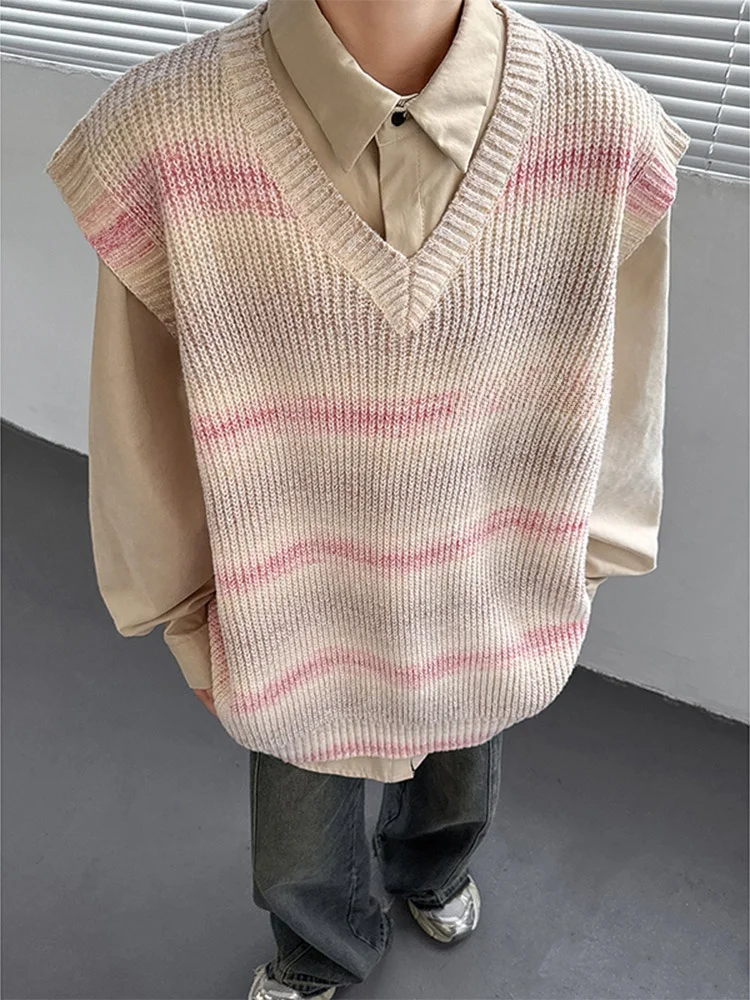 

Мужской свитер Rainbow Adient Svel Base: модная верхняя одежда для пар, стильный бренд, премиум-качество, свободный крой