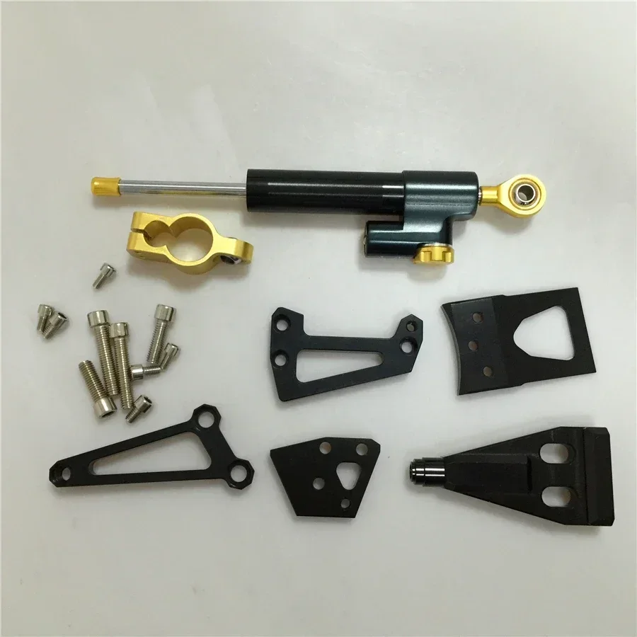 For Kawasaki Motor ER6N ER6F Universal Accessories Steering Damping Buffer Anti-Shake Head Ti-Shaped Balance Damping Rod