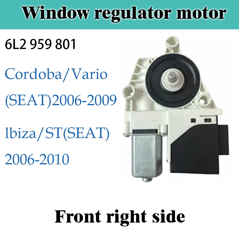 Moteur de lève-vitre avant gauche/droite 100% neuf pour Seat Ibiza Cordoba Vario MK3 VW Polo Sedan 6L2959802 6L1959801
