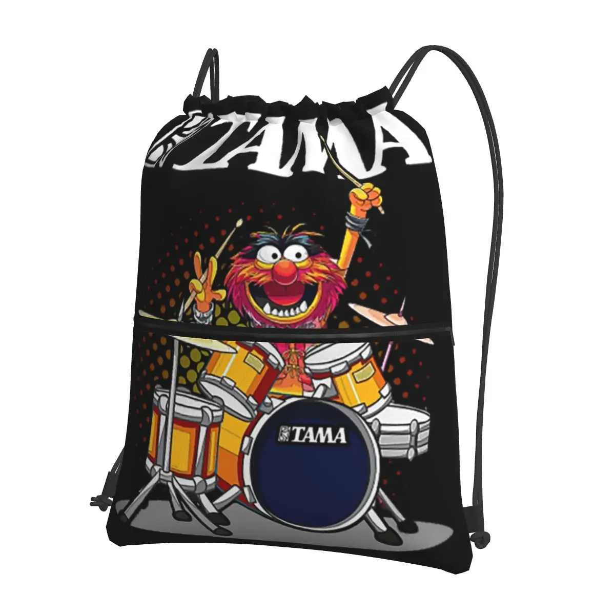 

Рюкзаки ANIMAL DRUMMER TAMA DRUMS, многофункциональные портативные сумки на шнурке, спортивная сумка, сумки для книг для мужчин, женщин, студентов