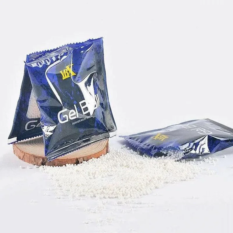 ZHENDUO 7-8mm YBX Hardened Gel Balls Gun Toy Accessories for Children Outdoor 10000PCS